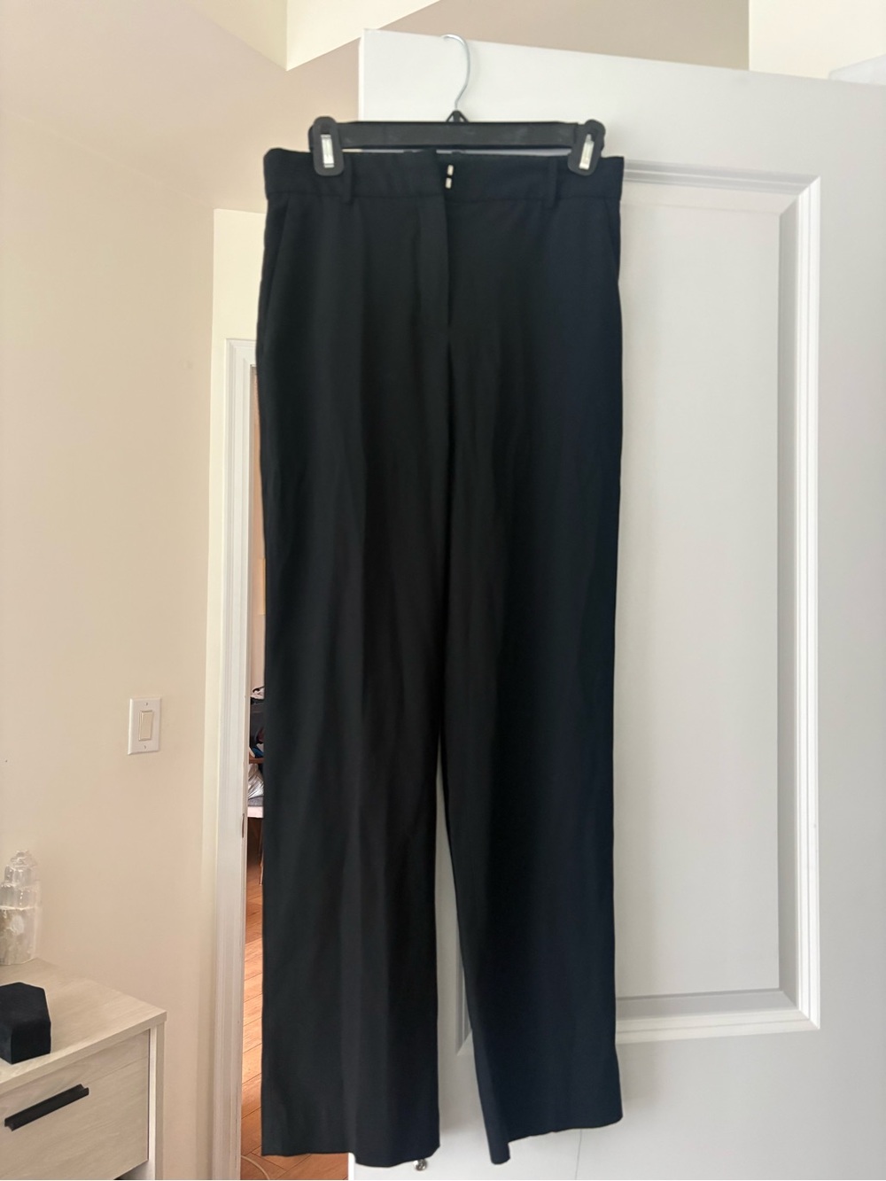 Babaton Black Wide-Leg Women's Trousers